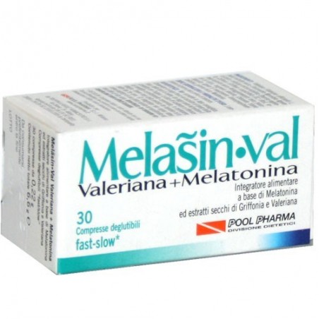 Pool Pharma Melasin Val 1 Mg 30 Compresse 220 Mg