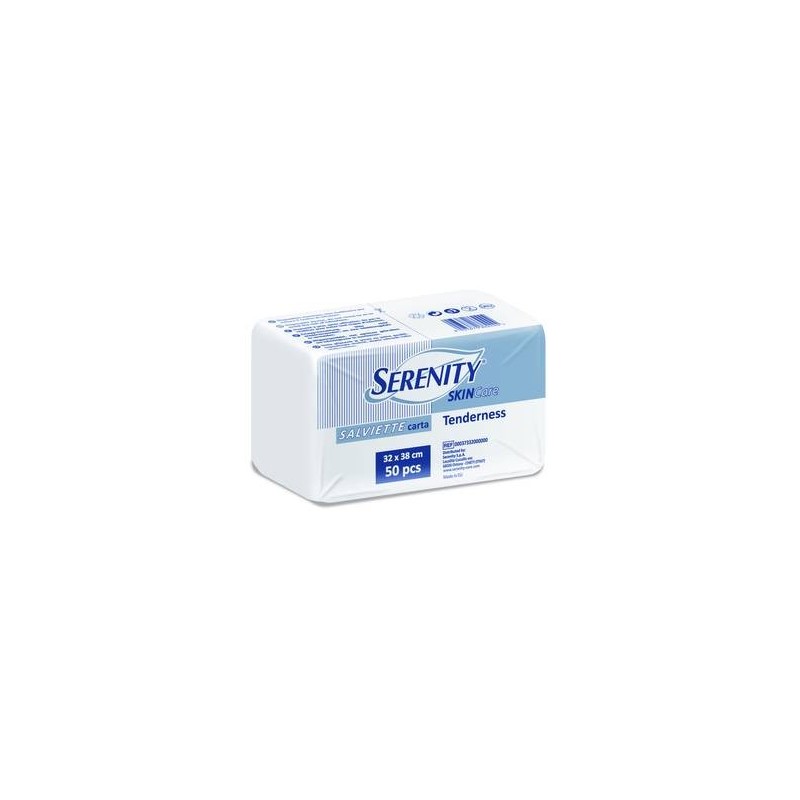 Serenity Salvietta Skincare Misura 32 X 38 Cm 50 Pezzi