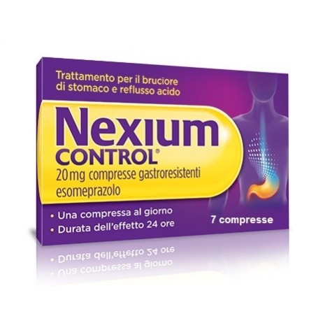 Haleon Italy Nexium Control 20 Mg Compresse Gastroresistenti Esomeprazolo