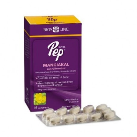 Bios Line Ultra Pep Mangiakal Con Glicontrol 36 Compresse