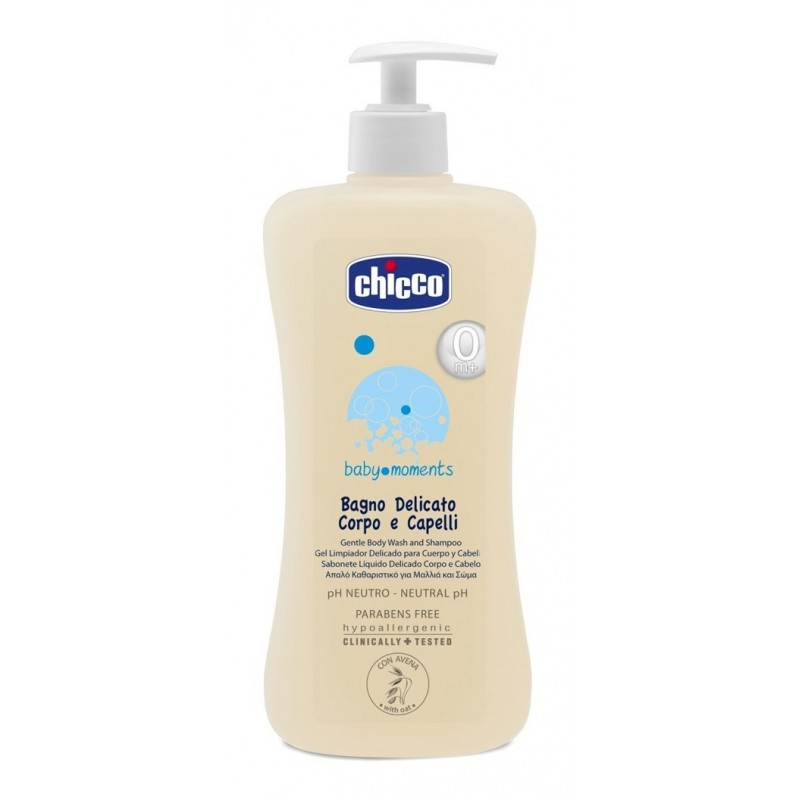 Chicco Cosmetici Baby Moments Corpo Capelli 500 Ml