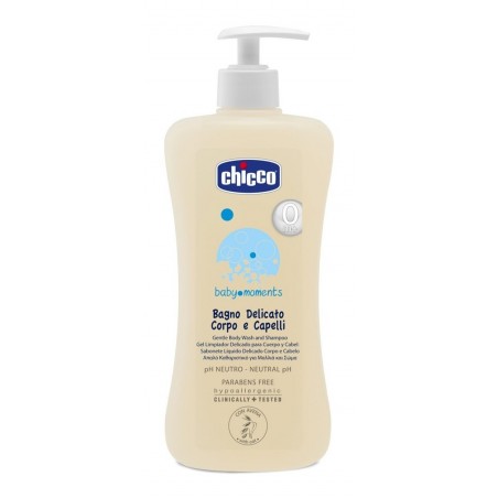 Chicco Cosmetici Baby Moments Corpo Capelli 500 Ml