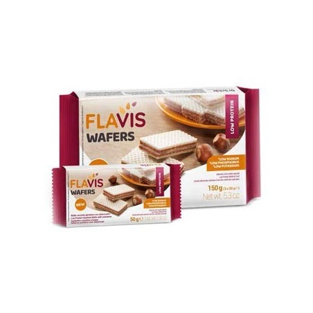 Dr. Schar Flavis Wafers Nocciola Aproteico 3 Porzioni Da 50 G