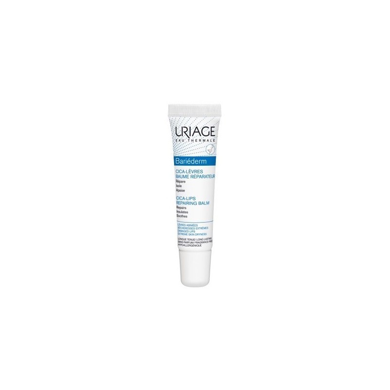 Uriage Laboratoires Dermatolog Bariederm Cica-levres 15 Ml