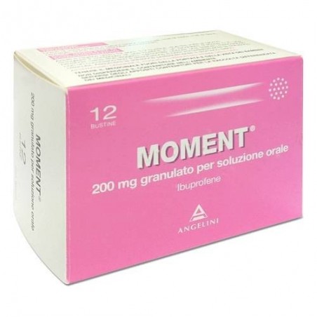 Angelini Pharma Moment 200 Mg Granulato Per Soluzione Orale Ibuprofene