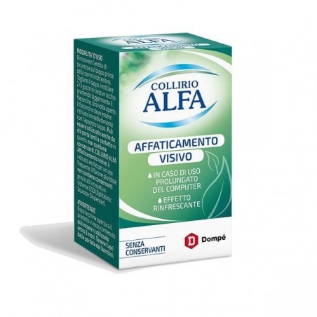 Dompe' Farmaceutici Collirio Alfa Affaticamento Visivo 10 Ml