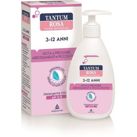 Tantum Rosa 3-12 Anni Detergente Intimo 200 ml Angelini