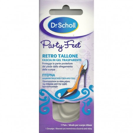 Scholl's Wellness Company Plantare Ortopedico Per Retro Tallone Party Feet Scholl Gel Activ 1 Paio