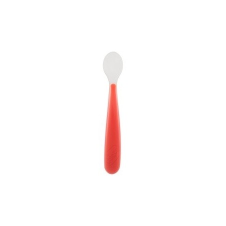 Chicco Cucchiaio Morbido Silicone 6m+ Rosso Up