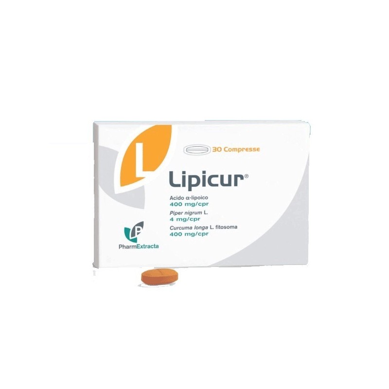 Pharmextracta Lipicur 30 Compresse Filmate