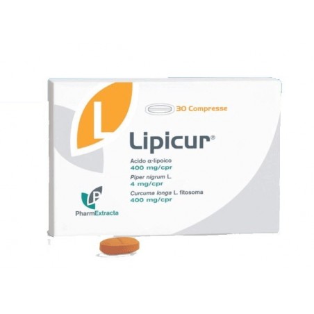 Pharmextracta Lipicur 30 Compresse Filmate