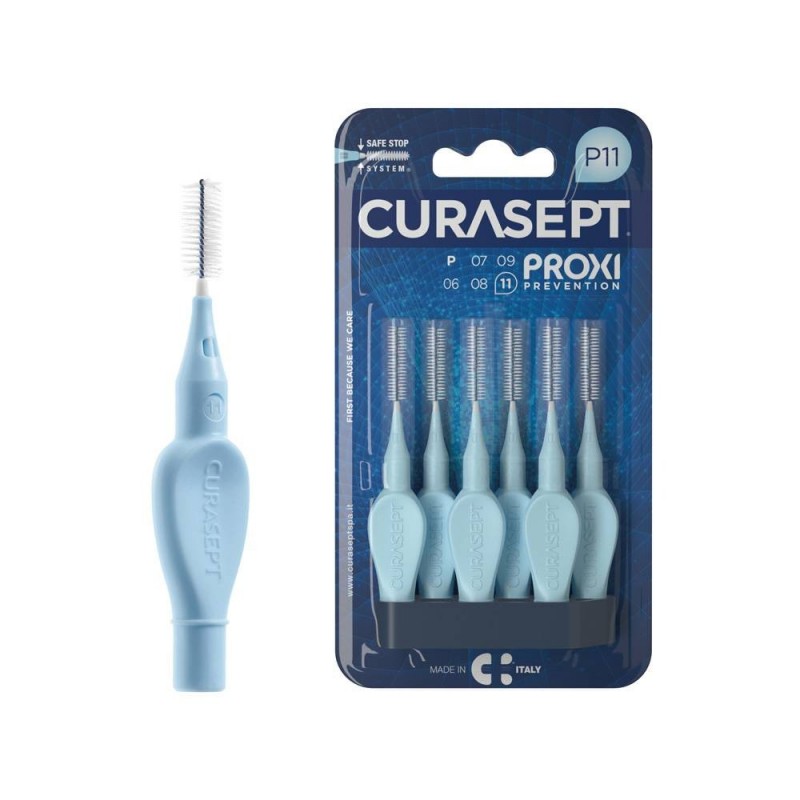 Curasept Proxi P11 Azzurro/light Blue 6 Pezzi