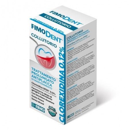 Fimodent Travel Collutorio Clorexidina Spdd 0,12% 14 Flaconcini Monodose 10 Ml