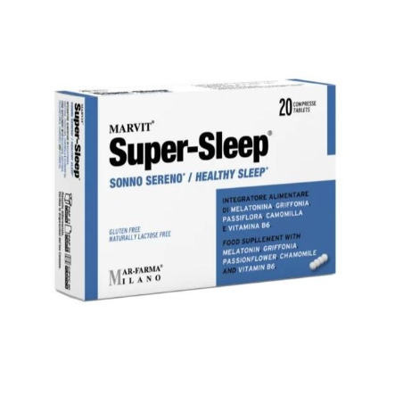 Mar-farma Super Sleep Sonno Sereno 20 Compresse