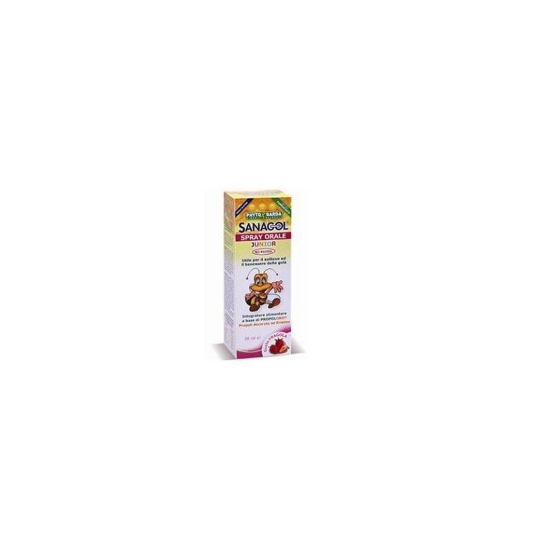 Named Sanagol Spray Junior Propoli Fragola 20 Ml