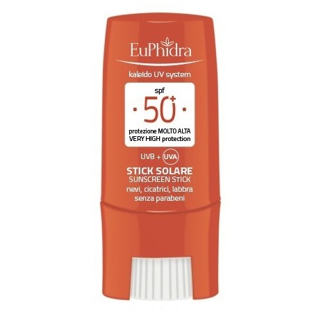 Zeta Farmaceutici Euphidra Kaleido Uvsys Stick Solare Viso Protettivo Spf 50+ 8 Ml