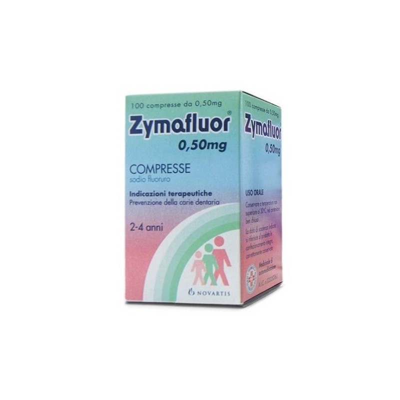 Rottapharm Zymafluor 100 Cpr 0,50 Mg