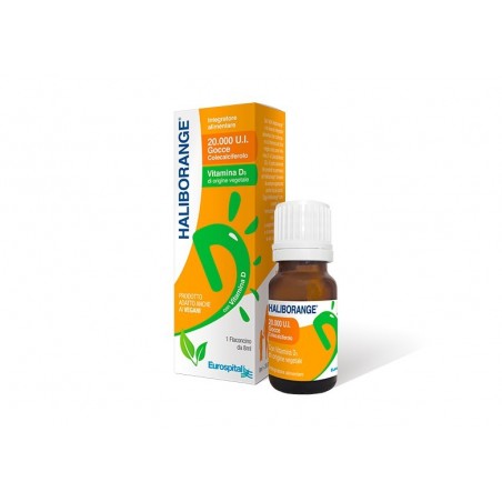 Eurospital Haliborange Vitamina D3 20000 Ui Gocce 8 Ml