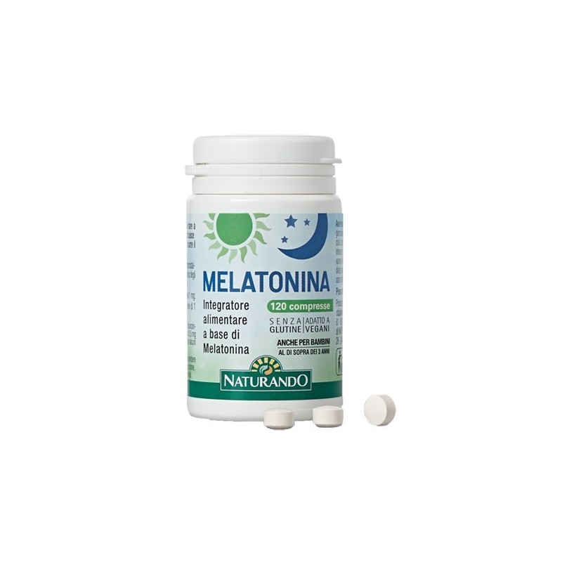 Naturando Melatonina 120 Compresse