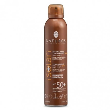 Bios Line Nature's I Solari Spray Trasparente Bambini Spf50+ 200 Ml