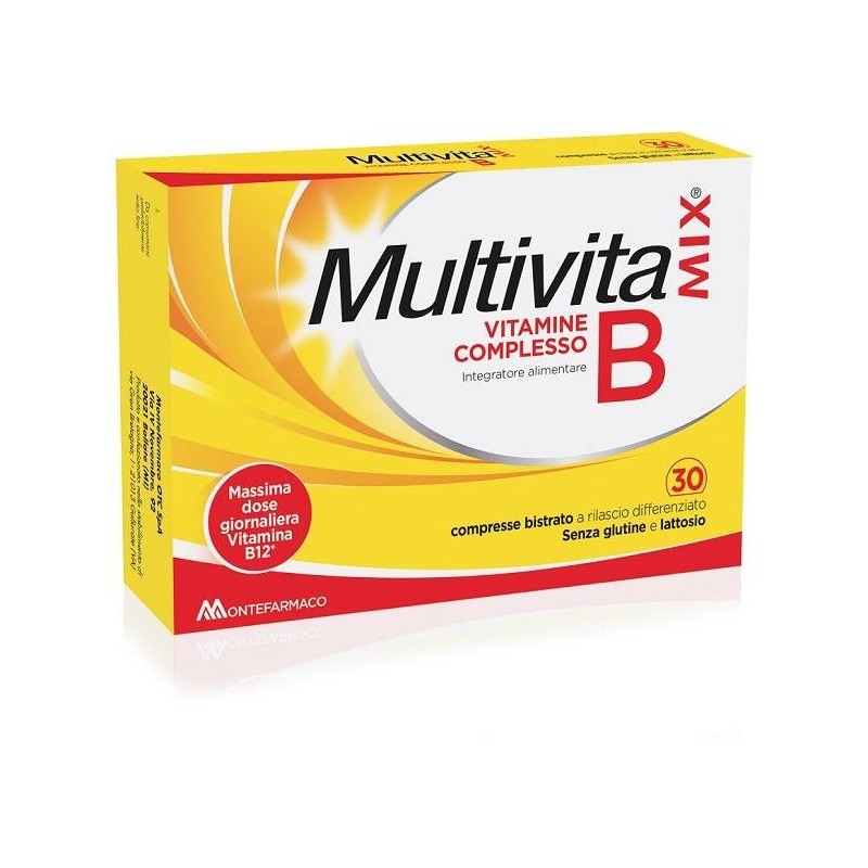 Montefarmaco Otc Multivitamix Vit Complesso B 30 Compresse Bistrato