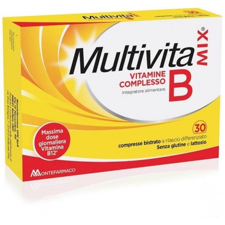 Montefarmaco Otc Multivitamix Vit Complesso B 30 Compresse Bistrato