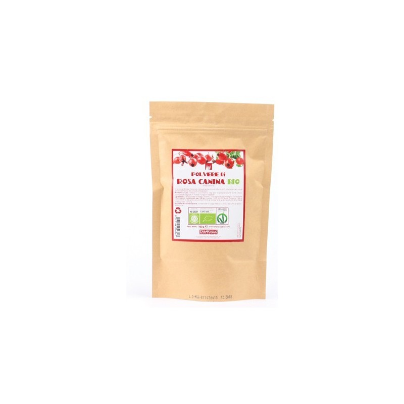 Erbavoglio Production Rosa Canina Polvere Bio 100 G