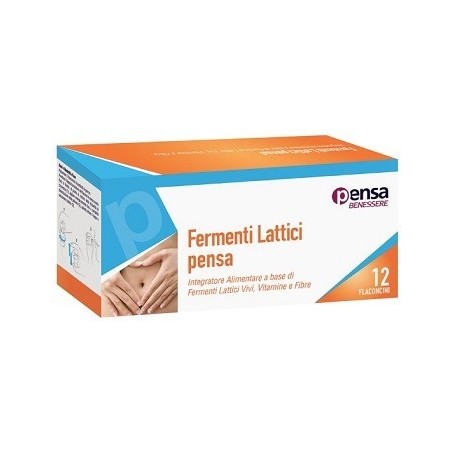 Towa Pharmaceutical Fermenti Lattici Pensa 12 Flaconcini Da 7 Ml