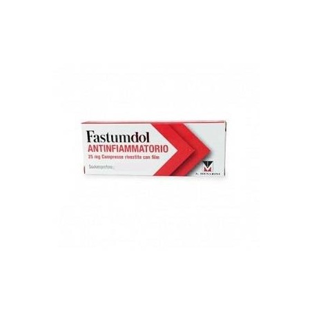 Menarini Internat. O. L. S. A Fastumdol Antinfiammatorio 25 Mg Compresse Rivestite Con Film Dexketoprofene