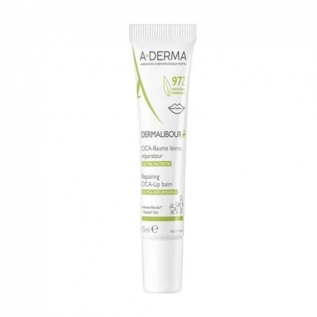 Aderma Dermalibour + Cica Balsamo Labbra 15 Ml