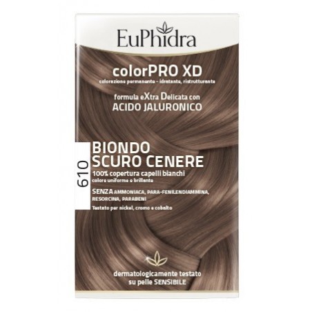 Colorpro XD 610 Biondo Scuro Tinta per Capelli Euphidra