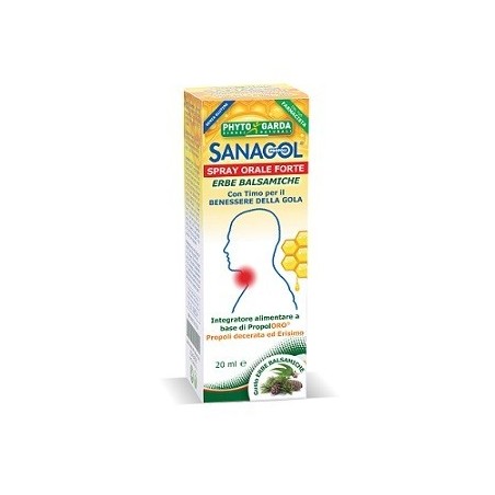 Named Sanagol Spray Forte Erbe Balsamiche 20 Ml