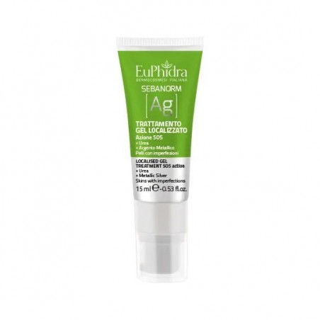 Euphidra Sebanorm Ag Trattamento Gel Localizzato Sos Acne 15 ml - Farmasole