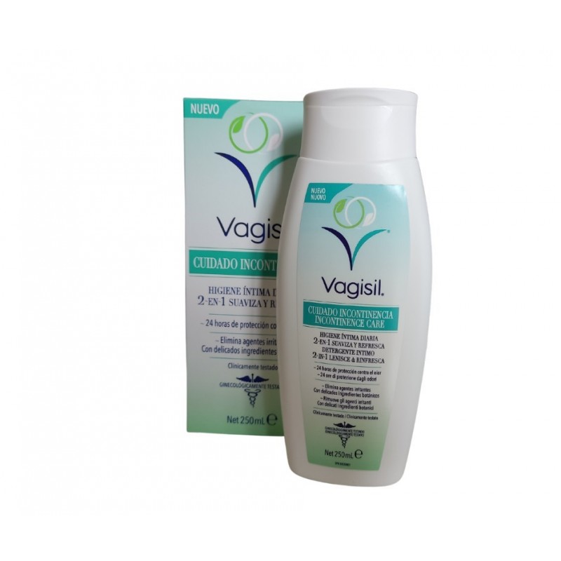 Combe Italia Vagisil Incontinence Care Detergente Intimo 2in1 Lenisce & Rinfresca 250 Ml