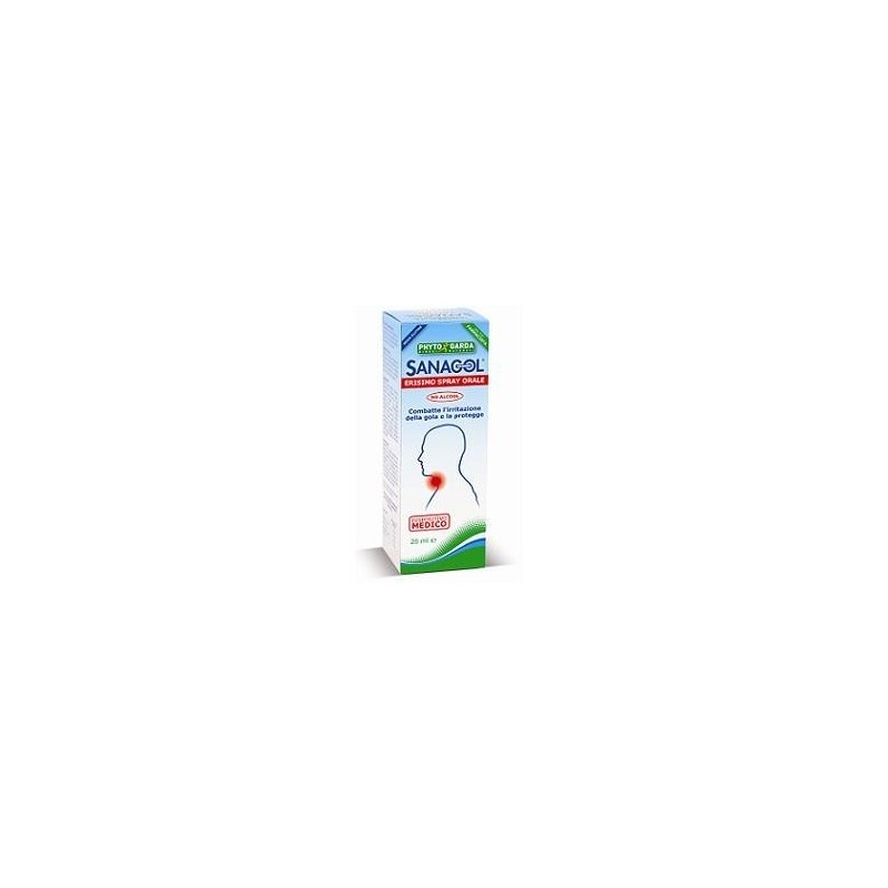 Named Sanagol Spray Erisimo Senza Alcool 20 Ml