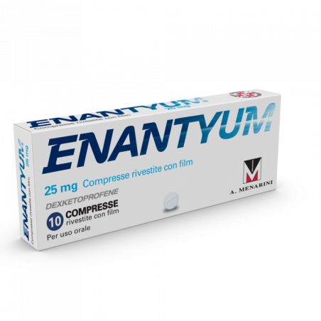 Farmed Enantyum 25 Mg Compresse Rivestite Con Film Dexketoprofene