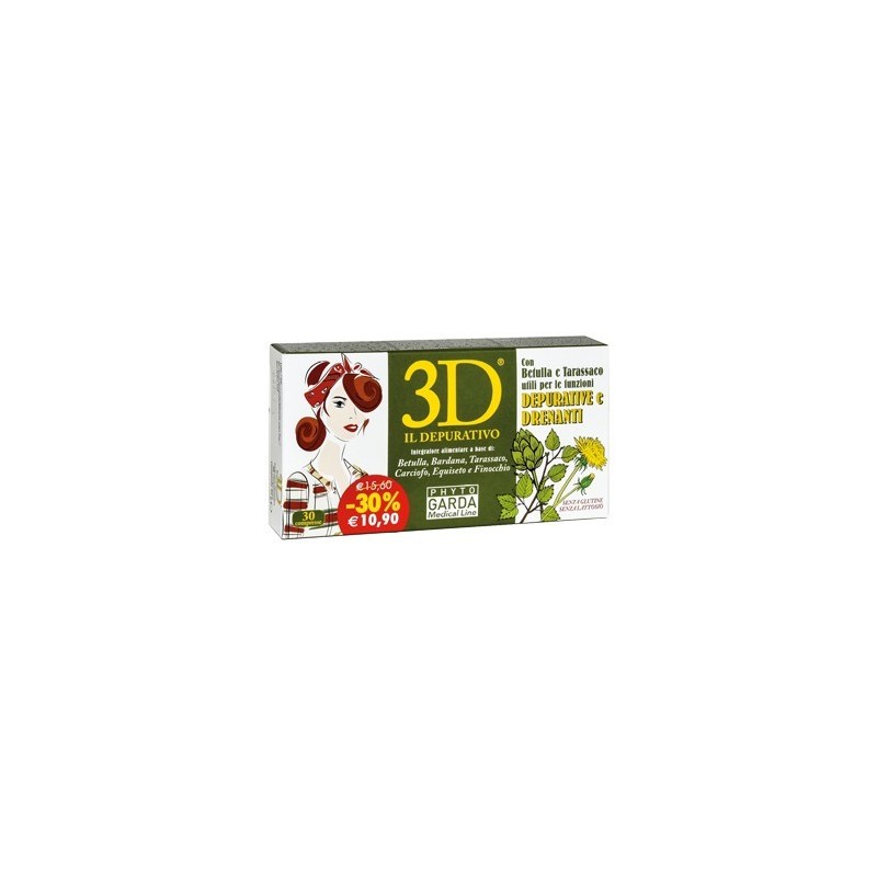 Named 3d Il Depurativo 30 Compresse