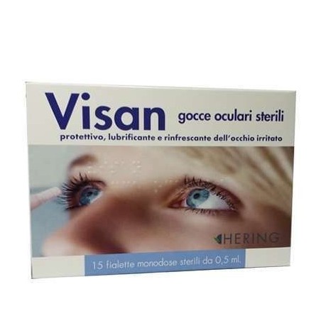 Hering Visan Gocce Oculari 15 Fiale 0,5 Ml