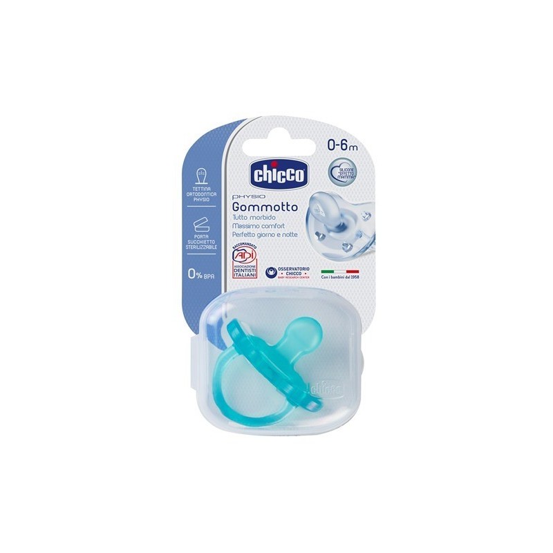 Chicco Gommotto In Silicone Boy 0-6 Mesi 1 Pezzo