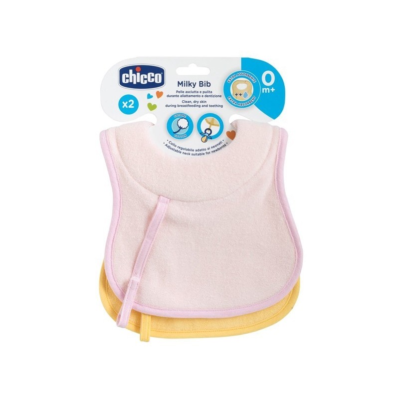 Chicco Bavagline 0m+ 2pz Rosa