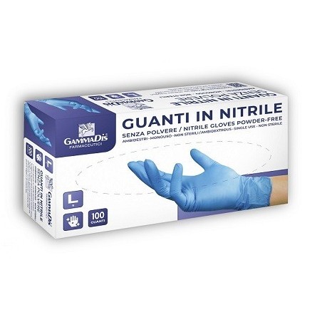 Gammadis Farmaceutici Guanti Nitrile Senza Polvere Small 100 Pezzi