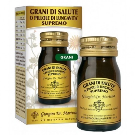 Dr. Giorgini Ser-vis Grani Di Salute O Pillole Di Lungavita Supremo 30 G