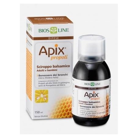 Bios Line Apix Propoli Sciroppo Balsamico Senza Conservanti 150 Ml Biosline