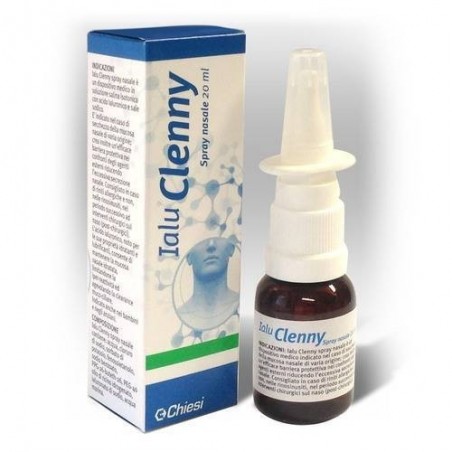 Chiesi Farmaceutici Ialu Clenny Spray Nasale Soluzione Salina Isotonica Con Acido Ialuronico E Sale Sodico 20 Ml