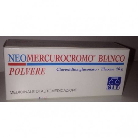 Sit Laboratorio Farmac. Neomercurocromobianco 5 Mg/g Polvere Cutanea Clorexidina Gluconato