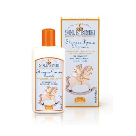 Helan Cosmesi Sole Bimbi Shampoo Doccia Doposole 200 Ml