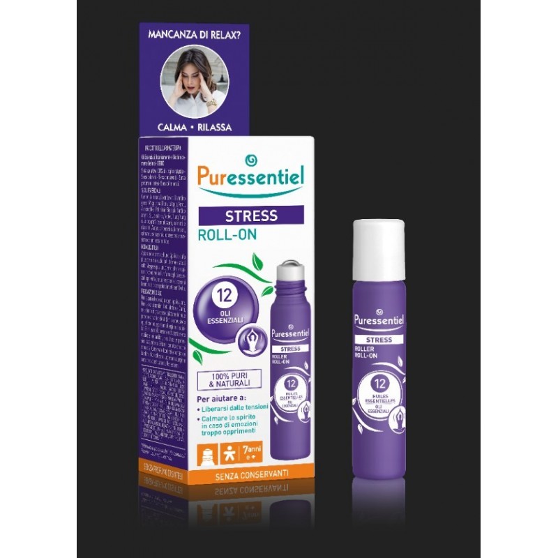 Puressentiel Italia Puressentiel Roller Sos Stress 12 Oli Essenziali 5 Ml