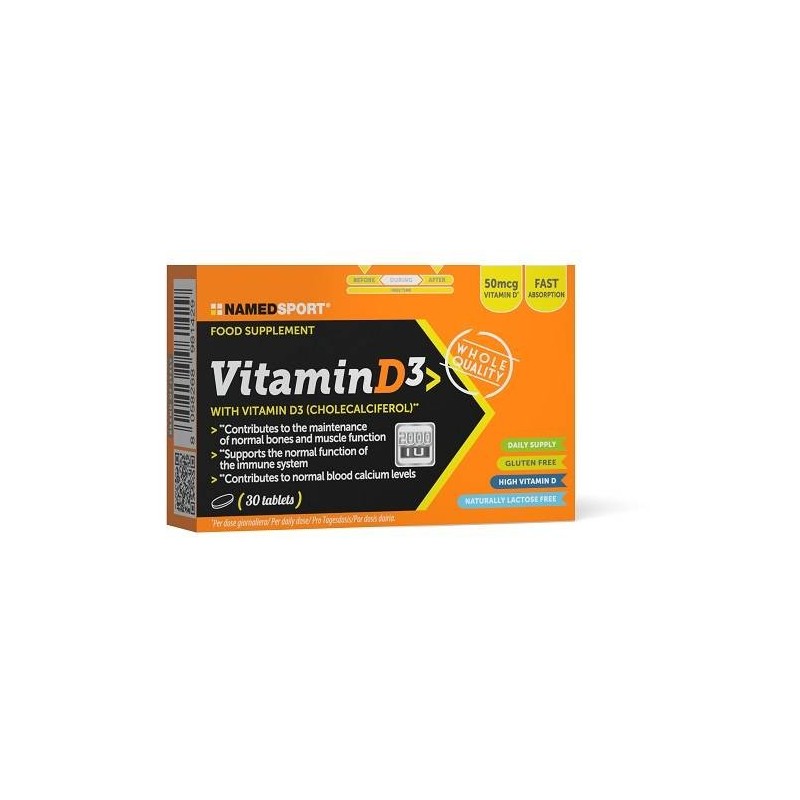 Namedsport Vitamin D3 30 Compresse