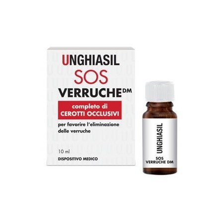 Marco Viti Farmaceutici Dispositivo Medico Per Verruche In Flacone Con Pennellino 10 Ml + 9 Cerotti Copriverruca