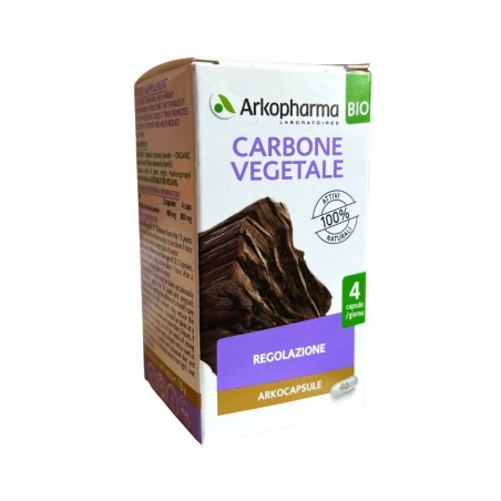 Arkofarm Arko Capsule Carbone Vegetale Bio 40 Capsule